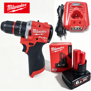 <span class=keywords><strong>Kit</strong></span> <span class=keywords><strong>de</strong></span> Taladro Atornillador Compacto Inalámbrico <span class=keywords><strong>Milwaukee</strong></span> M12, Batería <span class=keywords><strong>de</strong></span> Litio <span class=keywords><strong>de</strong></span> 6.0Ah, Cargador, <span class=keywords><strong>Kit</strong></span> Combinado <span class=keywords><strong>de</strong></span> Taladro para Construcción y Taller - Product Image 2
