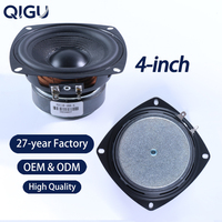 Haut-parleur de 4 pouces, équipement audio, son, bobine vocale de 25 mm, caisson de basses, système de haut-parleurs en ligne pour extérieur, cornet
