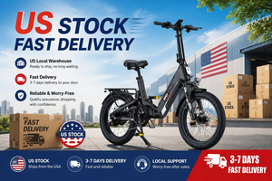Bicicleta Plegable para Adultos de 20 Pulgadas, Aluminio, Motor sin Escobillas de 48V 250W 750W, City EG-L20 3.0, Más de 20 Años de Experiencia en Comercio Internacional Profesional - Product Image 6