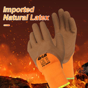 XINGYU Construction Work Gants enduits de <span class=keywords><strong>latex</strong></span> Gants chauds d'hiver Durabilité Entrepôt Gants enduits de <span class=keywords><strong>latex</strong></span> Gants chauds d'hiver - Product Image 6