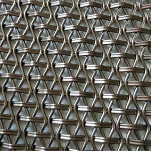 Rideaux décoratifs en treillis métallique tissé avec services de découpe et de pliage de bobines d'aluminium anti-corrosion - Product Image 3