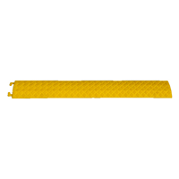 Couvercle de chute de rampe de câble de bureau léger et durable à 1 canal pour protecteurs de cordon de fil de bosses de vitesse fil de câble en plastique polyuréthane
