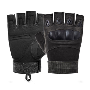 Guantes anticorte de medio dedo para nudillos duros, caza al aire libre, tiro al aire libre, Fitness, senderismo, guantes protectores - Product Image 5