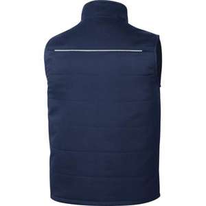 DELTA PLUS - STOC3BMTM Multipockets mach bodywarmer bleu marine-bleu royal en polyester/coton-EAN 3295249262822 WORK JACKETS - Product Image 2
