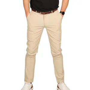 Nouveaux pantalons slim pour hommes Pantalons de golf Pantalons de golf personnalisés extensibles à séchage rapide pour hommes
