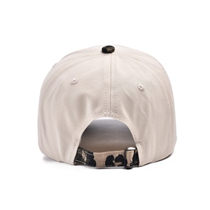 Casquette de baseball en coton personnalisable avec broderie éclair et police gothique, visière léopard, style streetwear, pour l'été et les activités sportives en extérieur - Product Image 5
