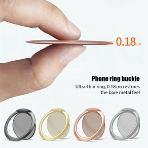 Support de <span class=keywords><strong>t</strong></span>éléphone portable magnétique ultra-fin <span class=keywords><strong>en</strong></span> métal de luxe avec anneau rotatif à 360° pour <span class=keywords><strong>t</strong></span>éléphones mobiles - Product Image 2