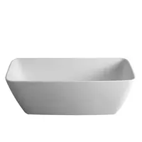 En kaliteli basit küvet PG Caststone yapay taş Modern beyaz siyah ücretsiz ayakta banyo küvet katı yüzey