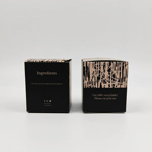 Boîte cadeau pliable en carton de haute qualité avec logo personnalisé, pelliculage mat et revêtement UV, emballage recyclé - Product Image 6