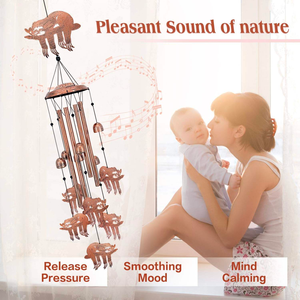 Laissez <span class=keywords><strong>le</strong></span> paresseux et charmant paresseux apporter une douce brise et une cloche croustillante à votre jardin - Product Image 5