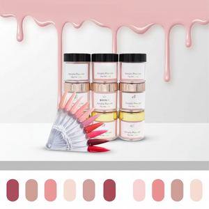 Poudre acrylique crémeuse 3-en-1 <span class=keywords><strong>Ellis</strong></span> Nail en bouteille, couleurs <span class=keywords><strong>Nude</strong></span>/Rose/Transparent/NEON, séchage rapide, pour ongles français, haute performance - Product Image 1