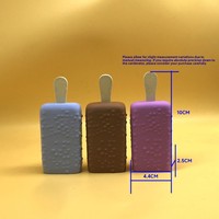 Épée télescopique imprimée en 3D en forme de crème glacée, jouet rétractable par gravité, sans bords tranchants, jouet anti-stress en plastique sûr, vente en gros FBA