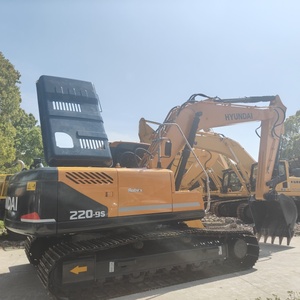 Hyundai 220LC-9S Máquina de excavadora pesada sobre orugas usada con motor Cummins Precio más bajo en China - Product Image 3