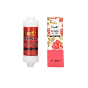 ビタミンCシャワーフィルター韓国の香りウォーターシャワーフィルタードロップシッピングデザインスキンケアABSハンドシャワーフィルター用バスルーム