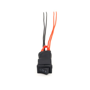 Dc 12V 6 Pin 3 Position Reversing Switch With Wire For <b>Motor</b> <b>Controller</b> 15x15x21mm 11g - Product Image 2