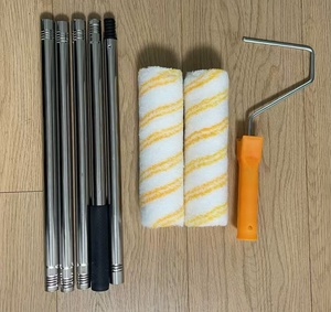 Kit de pincel de <span class=keywords><strong>rodillo</strong></span> de pintura, herramienta de pintura de pared <span class=keywords><strong>para</strong></span> el hogar, <span class=keywords><strong>rodillo</strong></span> de pintura reutilizable con poste desmontable <span class=keywords><strong>largo</strong></span> <span class=keywords><strong>para</strong></span> <span class=keywords><strong>pintar</strong></span> <span class=keywords><strong>paredes</strong></span>, techo - Product Image 6
