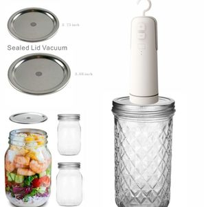 Mini pompe à vide de compression USB, machine à vide portative rechargeable pour la conservation des aliments secs et humides, scelleuse sous vide - Product Image 3