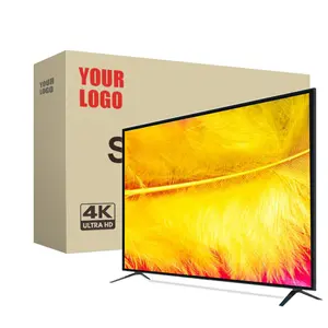 Lcd 4K Tv Ready to Ship Sizes for Led Made in China Black Metal Android Iptv Subscription Smart Tv Latino Mini Tv Black White