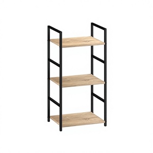 Étagère moderne en chêne XINYF - 5 niveaux - Type sur pied - Bibliothèque (largeur <span class=keywords><strong>40</strong></span> cm, <span class=keywords><strong>profondeur</strong></span> 30 cm, hauteur 80 cm) - Product Image 3