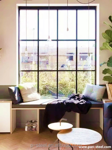 Ventanas de Hierro Forjado Pan-Steel para Casas de Lujo, Ventanas y Puertas Residenciales de Acero - Product Image 2