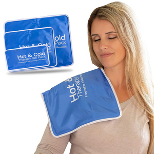 Suministro de impresión de logotipo Compresa Gel <span class=keywords><strong>bolsa</strong></span> de hielo deporte enfriamiento calor térmico Gel hielo frío y paquete caliente - Product Image 2