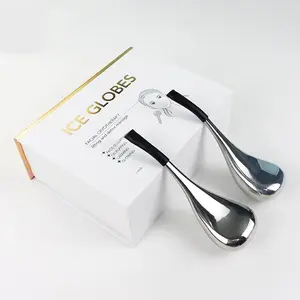 Wholesale New Design Unbreakable Stainless Steel Ice Globes Cooling Spa Cryo Sticks For Face Facials