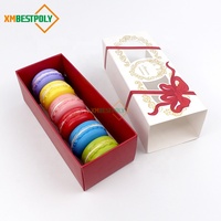 Scatola Pieghevole Personalizzata per Dolci con Finestra Trasparente per Pasticceria, Macaron, Biscotti, Ciambelle