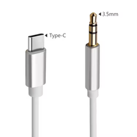 Câble audio auxiliaire USB-C vers 3,5 mm en gros d'usine, rallonge stéréo pour casque USB-C vers 3,5 mm, câble audio auxiliaire de voiture Type-C