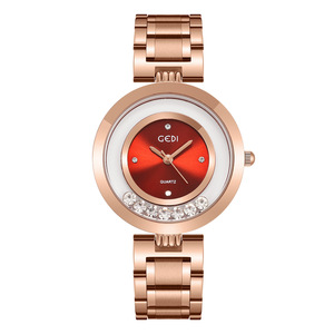 Nouvelle montre pour femme avec bracelet en acier inoxydable, design créatif, élégante et haut de gamme, étanche - Product Image 5