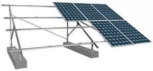 Ground Solar Mounting System C-steel/ Solar Panel Bracket/ PV Mounting Structure/ Photovoltaic Stents