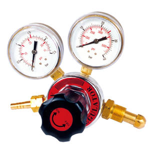 Kit de Regulador de Presión y Manómetro de Oxígeno de Estilo Americano, Totalmente de Cobre, para Soldadura y Corte con Acetileno, Hecho de Latón - Product Image 4