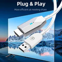 Metalen behuizing Draadloze HDMI-zender en -ontvanger 1080P 30M Extender Display USB-adapter Dongle voor TV Box Monitor Projector PC