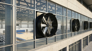 Ventilateur d'extraction électrique industriel professionnel à haut débit d'air, ventilateur de circulation d'air pour élevage de volailles - Product Image 6