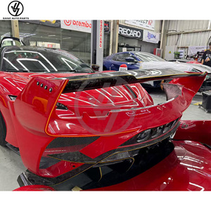 คาร์บอนไฟเบอร์แห้ง MSY สำหรับ SF90 Spider 2019-2022 ลายทวิลแบบมันเงา บรรจุในถุงสุญญากาศ ติดตั้งแบบขันสกรู ใช้ได้กับรุ่นอื่นๆได้ ฝากระโปรงหน้าและกันชน - Product Image 6