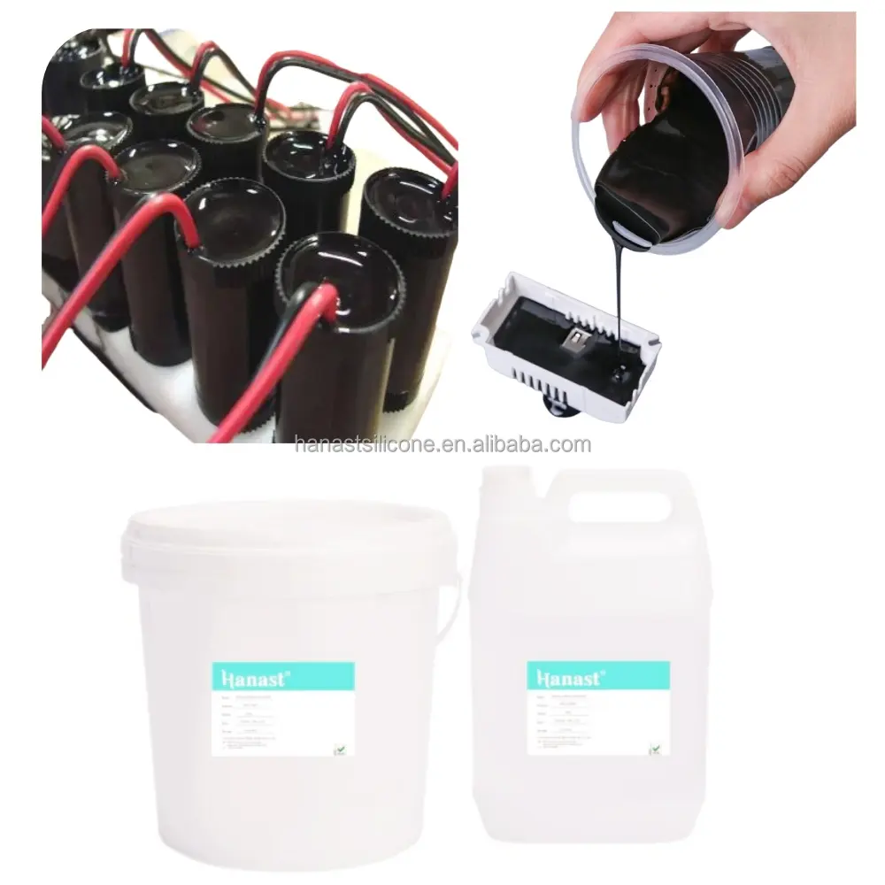 Two Component Epoxy Resin Potting Machine Glue Waterproof Sealing Epoxy Potting Compound Heat Proof Resin Epoxy Potting Casting