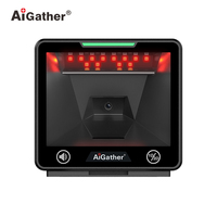 Lecteur de codes QR A-90 mégapixels avec capteur CMOS, scanner de codes-barres 1D 2D de bureau, compatible Android, Windows, Mac, Linux, POS