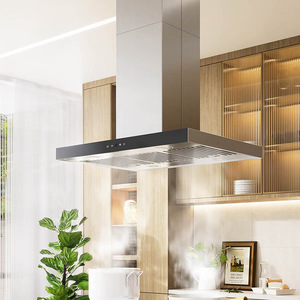 <span class=keywords><strong>Cappa</strong></span> aspirante elettrica a isola in stile europeo, installazione a soffitto, ideale per ville, case o bar - Product Image 3