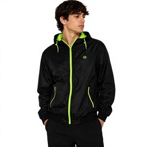 OEM Custom Wholesale Waterproof Nylon <b>Lightweight</b> Windbreaker Outdoor Streets Clothing Hood Windbreaker Windproof <b>jacket</b> for men - Product Image 1