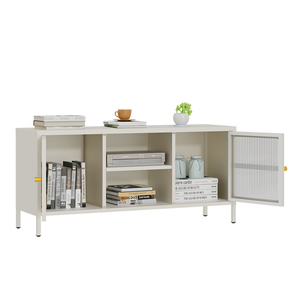 Hiện Đại Trắng TV đứng bảng có thể gập lại kim loại phòng khách lưu trữ Tủ Bán Buôn Đồ nội thất nhà nightstand & sideboard - Product Image 5