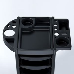 Factory Direct 4 Mobile Wheels Beauty Salon Machine <b>Trolley</b> for Living Room Kitchen Hotel Bathroom Gym Use-Durable Plastic - Product Image 3