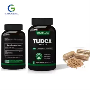 Suplementos de saúde para apoio ao fígado Cápsulas de ácido Tudca Tauroursodeoxycholic 500 mg Cápsulas TUDCA