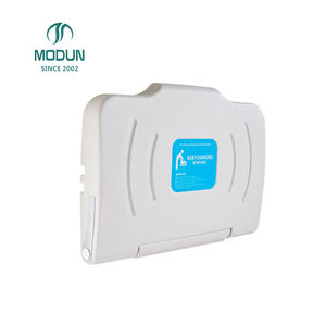 Wall Mount HDPE White Baby <strong>Changing</strong> Station Portable <strong>Foldable</strong> <strong>Changing</strong> <strong>Table</strong> with 50kg Capacity for Under 12 Months - Product Image 6