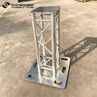 Tótem de Iluminación para DJ de Aleación de Aluminio 6082-T6 de Primera Calidad, 6.56 pies (2 m), Cuadrado, Duradero, Plateado, Certificado por TUV CE ISO9001