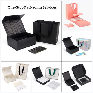 بيع بالجملة مخصص معاد تدويره للملابس والملابس الداخلية حمالة الصدر صندوق هدايا فاخر راقي صندوق تغليف لحمالة الصدر النسائية الملابس الداخلية - Product Image 3