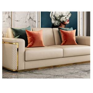 MEIJIA Queen Quality Large Sectional Cheap Leather <strong>Very</strong> <strong>Small</strong> Luxury Velvet Retro Settees and <strong>Sofas</strong> - Product Image 5