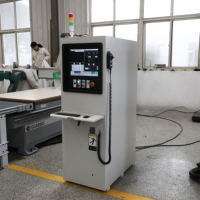 Machine de fraisage CNC à nesting 3D CA12, moteur servo, machine de fraisage CNC pour le travail du bois, 4 axes avec broche de 6 kW, 9 kW UA 481 CNC