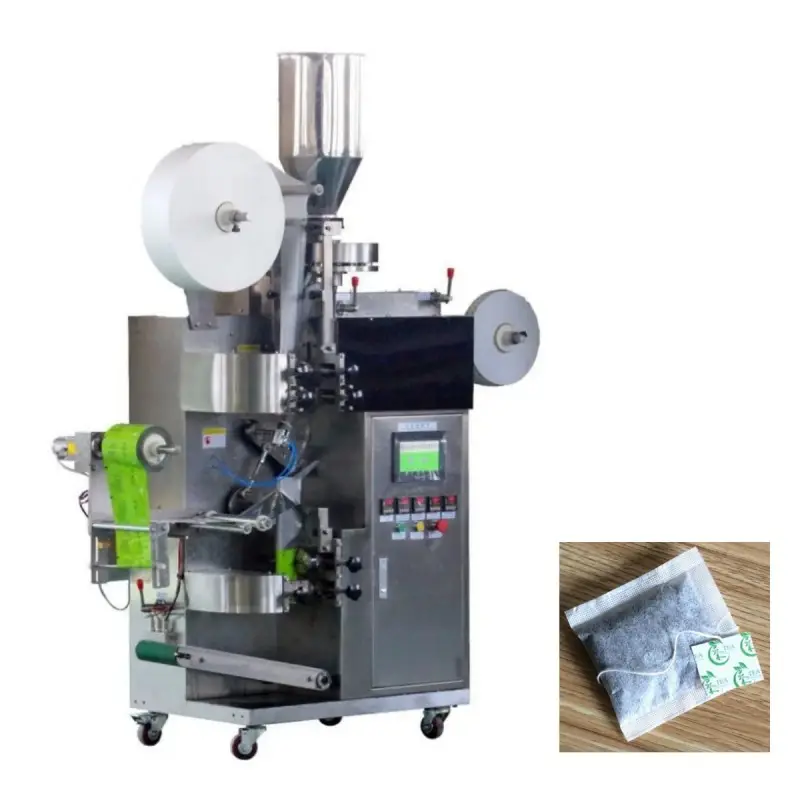 Full Automatic Multifunctional Tea Bag Teabag Packing Machine For Inner And Outer Tea Bag