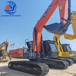 Excavadora usada de 24 toneladas con certificado CE/EPA, excavadora de orugas mediana Hitachi original de 2/2" - Product Image 3