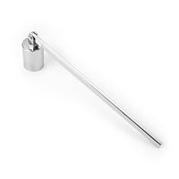 Ensemble d'accessoires de luxe en fibre d'acier inoxydable de 3 pièces comprenant des bougies louche éteignoir mèche tondeuse ciseaux crochet boîte à outils