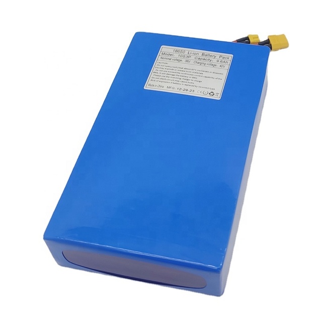 Customized Capacity 18650 36v 7.5ah 7.8ah 8.7ah Electric Bike E-scooter Lithium Ion Battery Pack